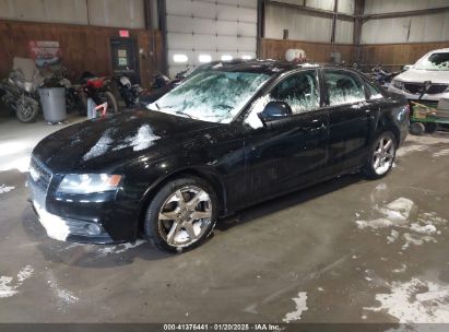 2009 AUDI A4 2.0T PREMIUM Black  Gasoline WAULF78K49N030660 photo #3