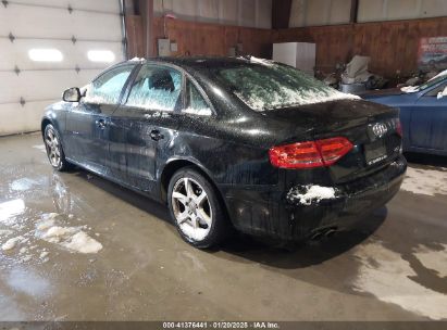 2009 AUDI A4 2.0T PREMIUM Black  Gasoline WAULF78K49N030660 photo #4