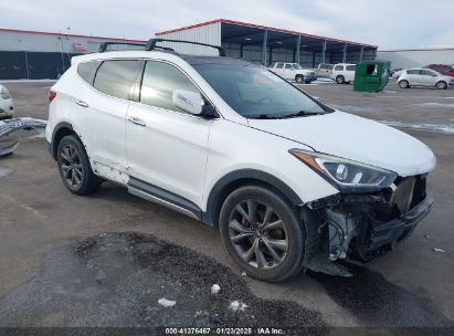 2018 HYUNDAI SANTA FE SPORT 2.0T ULTIMATE White  Gasoline 5XYZWDLA4JG523325 photo #1