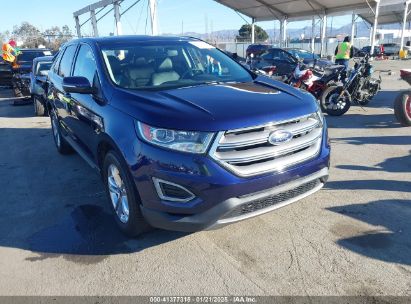 2016 FORD EDGE SEL Blue  Gasoline 2FMPK3J94GBC17689 photo #1