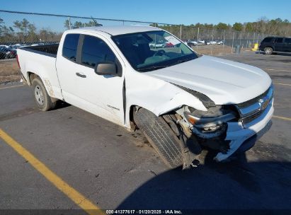 2017 CHEVROLET COLORADO WT White  Gasoline 1GCHSBEA7H1206822 photo #1