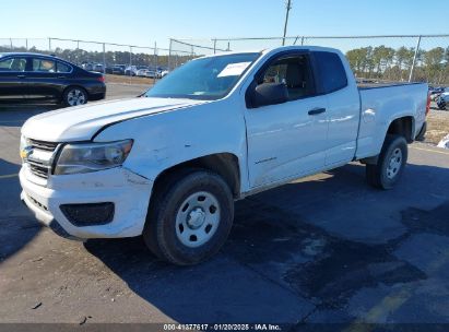 2017 CHEVROLET COLORADO WT White  Gasoline 1GCHSBEA7H1206822 photo #3