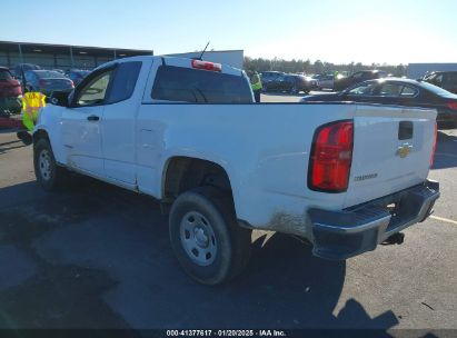 2017 CHEVROLET COLORADO WT White  Gasoline 1GCHSBEA7H1206822 photo #4