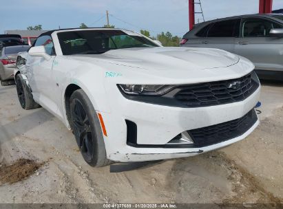 2023 CHEVROLET CAMARO White  Gasoline 1G1FB3DX2P0141068 photo #1