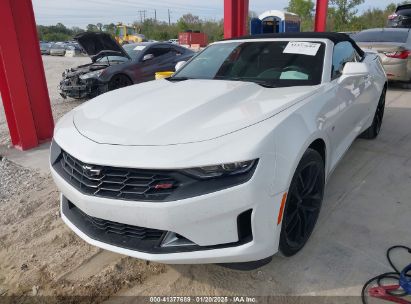 2023 CHEVROLET CAMARO White  Gasoline 1G1FB3DX2P0141068 photo #3