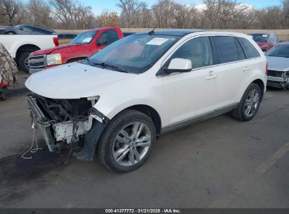 2011 FORD EDGE LIMITED White  Gasoline 2FMDK4KC0BBA53188 photo #3