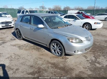 2004 MAZDA MAZDA3 S Silver  Gasoline 4F2CZ06138KM00945 photo #1