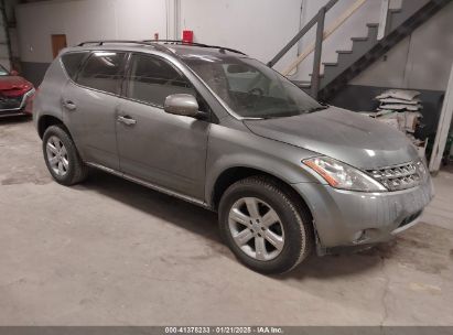 2007 NISSAN MURANO SL Gray  Gasoline JN8AZ08WX7W647097 photo #1