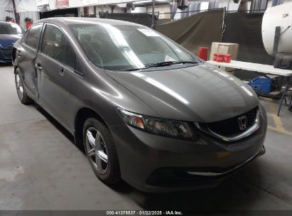 2015 HONDA CIVIC LX Gray  Gasoline 2HGFB2F54FH530500 photo #1