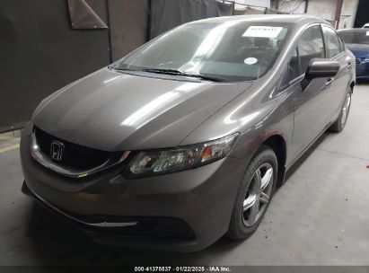 2015 HONDA CIVIC LX Gray  Gasoline 2HGFB2F54FH530500 photo #3