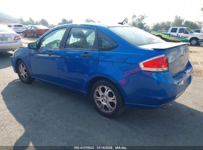 2011 FORD FOCUS SE Blue  Gasoline 1FAHP3FNXBW205107 photo #4