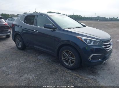 2018 HYUNDAI SANTA FE SPORT 2.4L Gray  Gasoline 5NMZT3LB2JH080268 photo #1