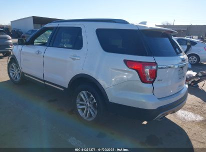 2017 FORD EXPLORER XLT White  Gasoline 1FM5K7DH7HGB32647 photo #4