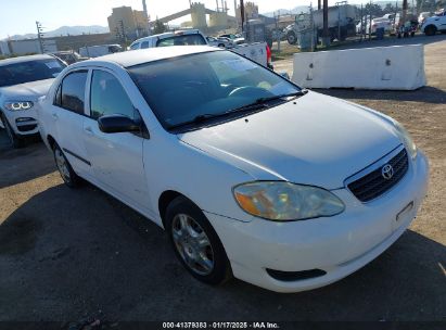 2005 TOYOTA COROLLA CE White  Gasoline 1NXBR32E05Z439641 photo #1