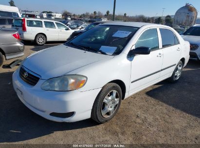 2005 TOYOTA COROLLA CE White  Gasoline 1NXBR32E05Z439641 photo #3