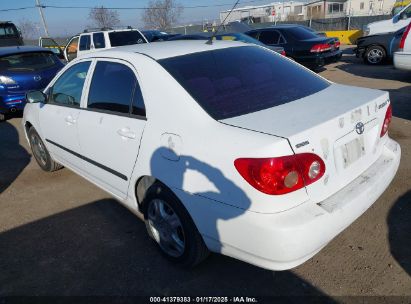 2005 TOYOTA COROLLA CE White  Gasoline 1NXBR32E05Z439641 photo #4