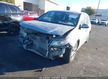 2016 HONDA ODYSSEY SE Silver  Gasoline 5FNRL5H31GB061170 photo #3