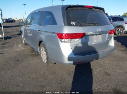 2016 HONDA ODYSSEY SE Silver  Gasoline 5FNRL5H31GB061170 photo #4