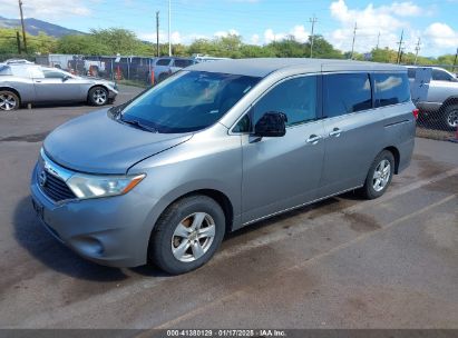 2012 NISSAN QUEST SV Gray  Gasoline JN8AE2KP0C9033323 photo #3