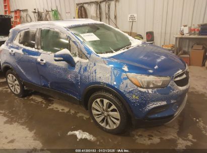 2017 BUICK ENCORE PREFERRED Blue  Gasoline KL4CJASB3HB016766 photo #1