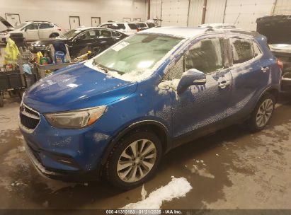 2017 BUICK ENCORE PREFERRED Blue  Gasoline KL4CJASB3HB016766 photo #3