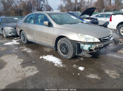 2007 HONDA ACCORD 2.4 LX Gold  Gasoline 3HGCM56437G705973 photo #1