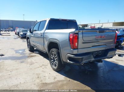 2022 GMC SIERRA 1500 LIMITED 4WD  SHORT BOX AT4 Gray  Gasoline 1GTP9EEL0NZ199090 photo #4