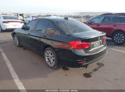 2016 BMW 320I Black  Gasoline WBA8E1G57GNU10039 photo #4