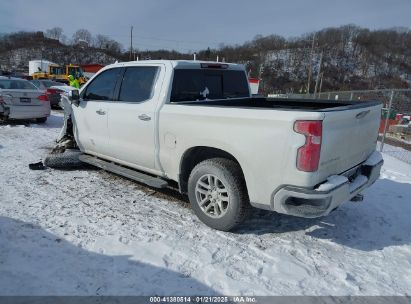 2022 CHEVROLET SILVERADO 1500 LTD 4WD  SHORT BED LTZ White  Gasoline 3GCUYGED6NG190713 photo #4