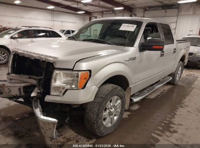 2013 FORD F-150 XLT Silver  Gasoline 1FTFW1ET8DKD04401 photo #3