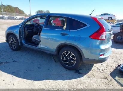 2016 HONDA CR-V SE Turquoise  Gasoline 2HKRM4H48GH699093 photo #4