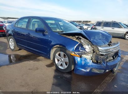 2006 FORD FUSION SE Blue  Gasoline 3FAFP07186R126917 photo #1