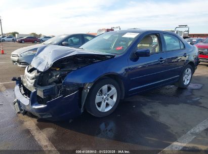 2006 FORD FUSION SE Blue  Gasoline 3FAFP07186R126917 photo #3