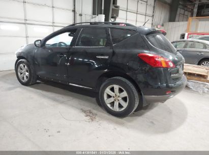 2009 NISSAN MURANO SL Black  Gasoline JN8AZ18W59W161080 photo #4