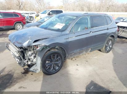 2022 VOLKSWAGEN TIGUAN 2.0T SE Gray  Gasoline 3VV2B7AX7NM029685 photo #3