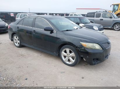 2010 TOYOTA CAMRY SE Black  Gasoline 4T1BF3EK1AU048163 photo #1