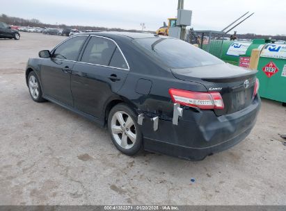 2010 TOYOTA CAMRY SE Black  Gasoline 4T1BF3EK1AU048163 photo #4