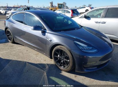 2018 TESLA MODEL 3 LONG RANGE/MID RANGE Gray  Electric 5YJ3E1EA8JF008498 photo #1