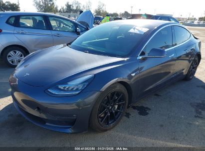 2018 TESLA MODEL 3 LONG RANGE/MID RANGE Gray  Electric 5YJ3E1EA8JF008498 photo #3