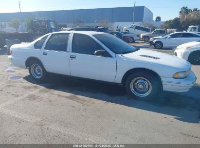 1996 CHEVROLET CAPRICE / IMPALA CLASSIC SS White  Gasoline 1G1BL52P0TR108361 photo #1