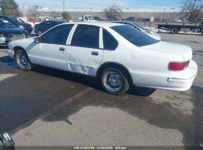 1996 CHEVROLET CAPRICE / IMPALA CLASSIC SS White  Gasoline 1G1BL52P0TR108361 photo #4