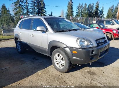 2006 HYUNDAI TUCSON GLS/LIMITED Silver  Gasoline KM8JN72D26U370295 photo #1