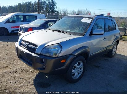 2006 HYUNDAI TUCSON GLS/LIMITED Silver  Gasoline KM8JN72D26U370295 photo #3