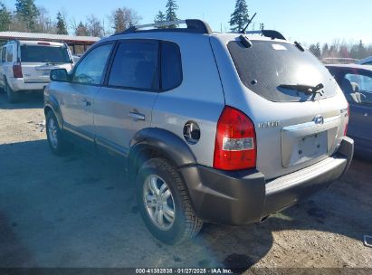 2006 HYUNDAI TUCSON GLS/LIMITED Silver  Gasoline KM8JN72D26U370295 photo #4