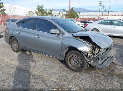 2013 NISSAN SENTRA S Gray  Gasoline 3N1AB7AP8DL716241 photo #1