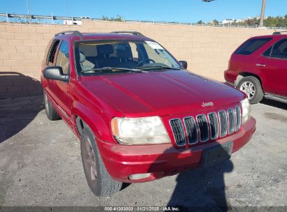 2002 JEEP GRAND CHEROKEE LIMITED Red  Gasoline 1J8GX58N92C186560 photo #1