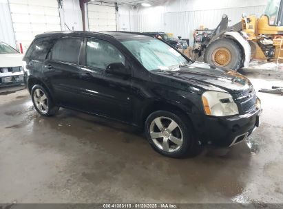 2009 CHEVROLET EQUINOX SPORT Black  Gasoline 2CNDL937096225136 photo #1