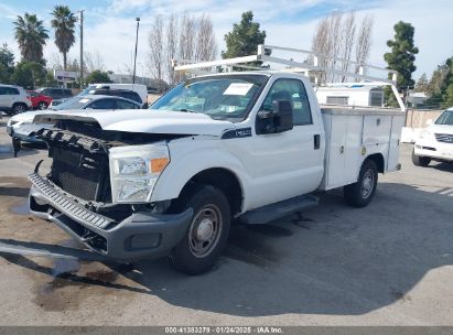 2016 FORD F-250 XL White  Gasoline 1FDBF2A66GEC26011 photo #3