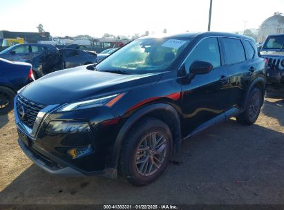 2023 NISSAN ROGUE S INTELLIGENT AWD Black  Gasoline JN8BT3ABXPW467892 photo #3