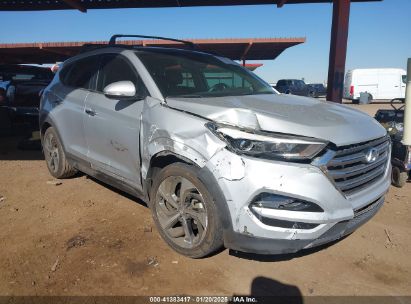 2016 HYUNDAI TUCSON LIMITED Silver  Gasoline KM8J33A21GU151232 photo #1